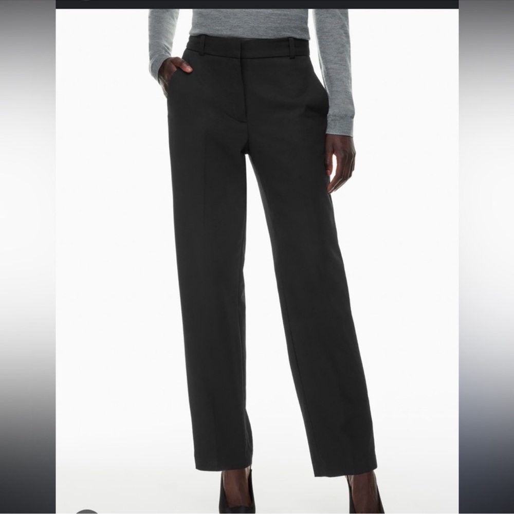 Babaton Command Mid-rise straight-leg pants